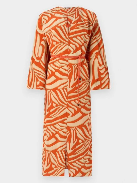Zdjęcie produktu Sukienka letnia Diane Von Furstenberg pomarańczowy