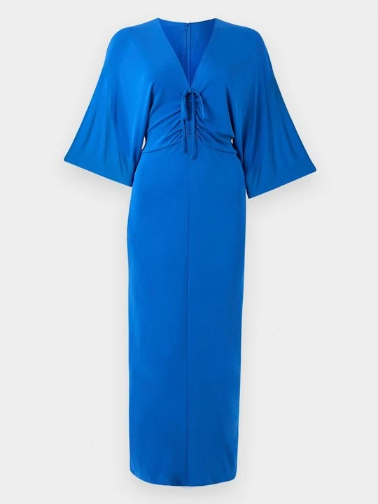 Zdjęcie produktu Sukienka letnia Diane Von Furstenberg niebieski