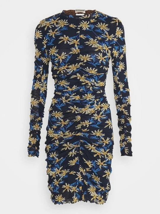 Zdjęcie produktu Sukienka letnia Diane Von Furstenberg granatowy