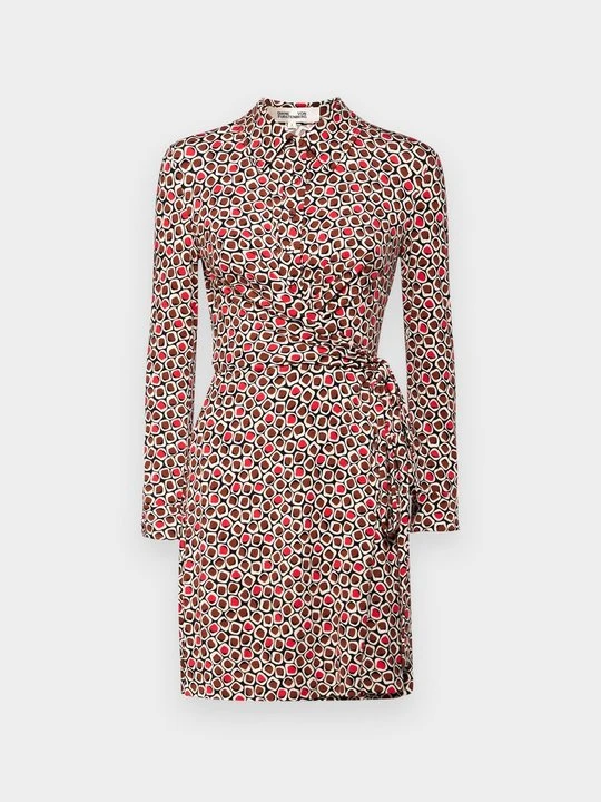 Zdjęcie produktu Sukienka letnia Diane Von Furstenberg czerwony