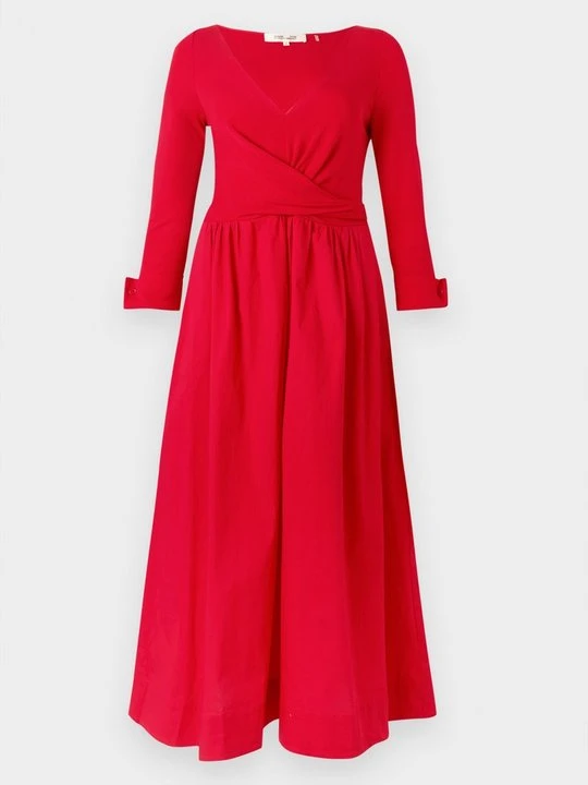 Zdjęcie produktu Sukienka letnia Diane Von Furstenberg czerwony