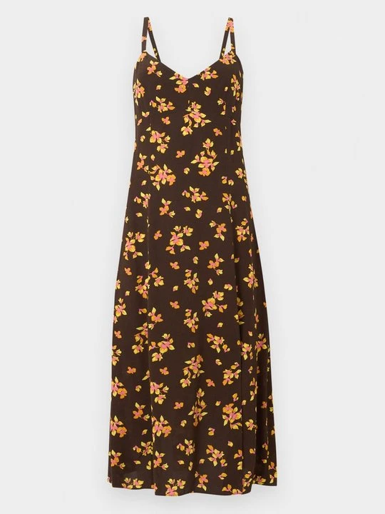 Zdjęcie produktu Sukienka letnia Diane Von Furstenberg brązowy