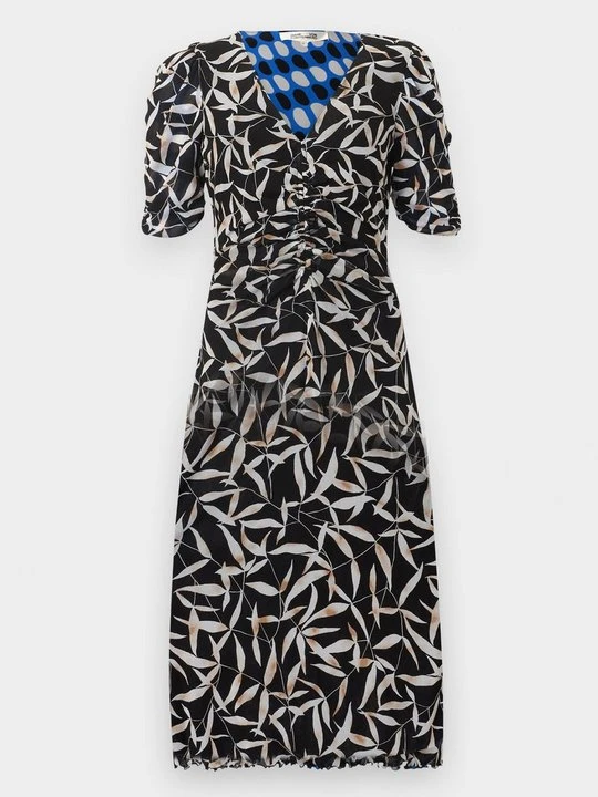 Zdjęcie produktu Sukienka letnia Diane Von Furstenberg niebieski