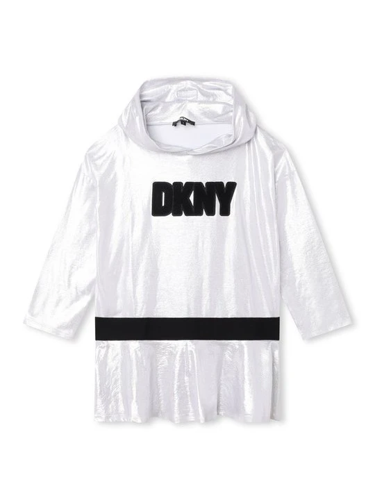Zdjęcie produktu Sukienka letnia DKNY srebrny