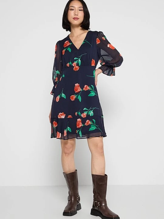 Zdjęcie produktu Sukienka letnia DKNY granatowy