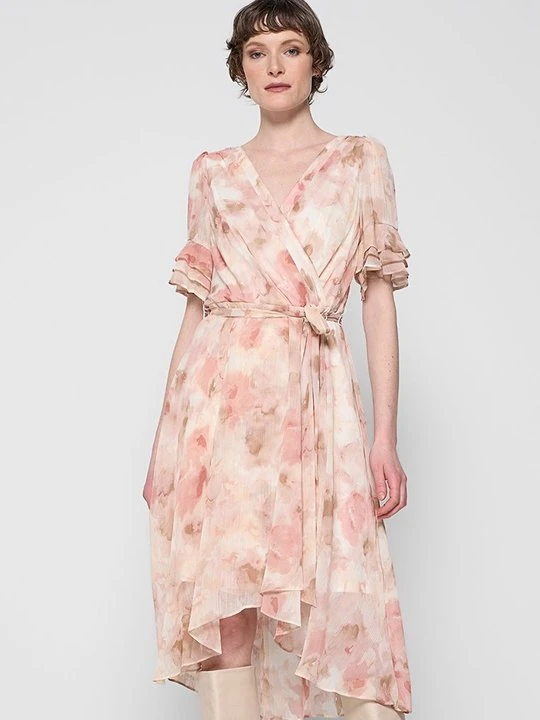 Zdjęcie produktu Sukienka letnia DKNY jasnoróżowy