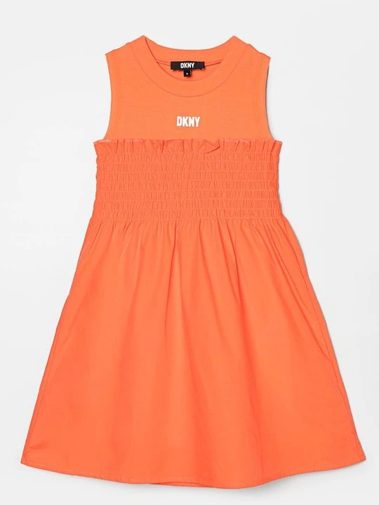 Zdjęcie produktu Sukienka letnia DKNY pomarańczowy