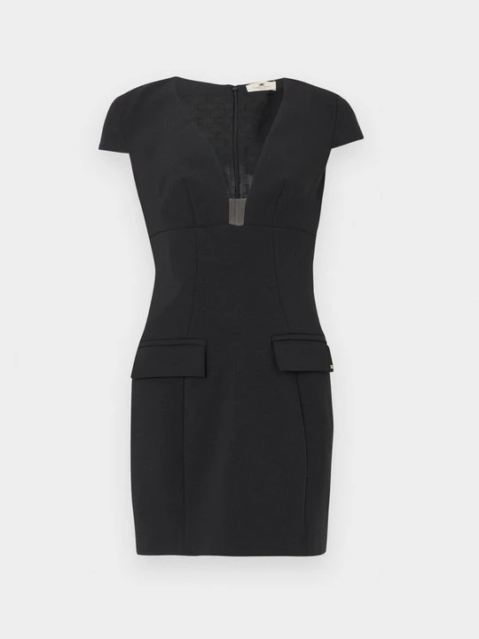 Zdjęcie produktu Sukienka letnia Elisabetta Franchi czarny