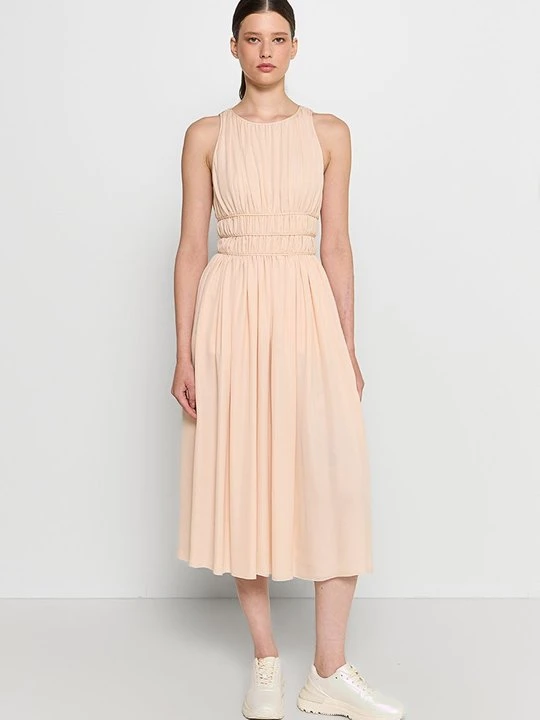 Zdjęcie produktu Sukienka letnia Emporio Armani morelowy