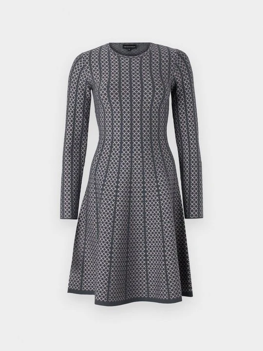 Zdjęcie produktu Sukienka letnia Emporio Armani ciemnoszary