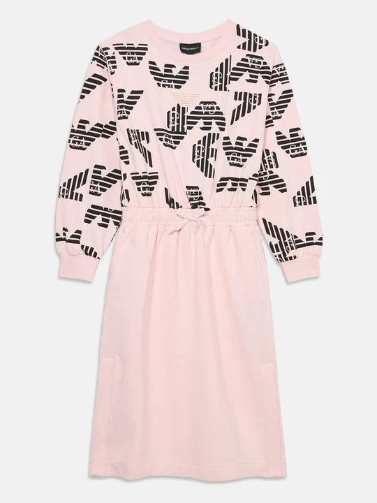 Zdjęcie produktu Sukienka letnia Emporio Armani jasnoróżowy