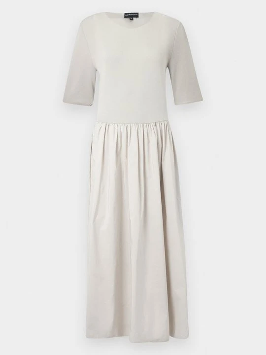 Zdjęcie produktu Sukienka letnia Emporio Armani jasnoszary