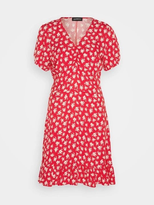 Zdjęcie produktu Sukienka letnia Even&Odd By Zalando czerwony