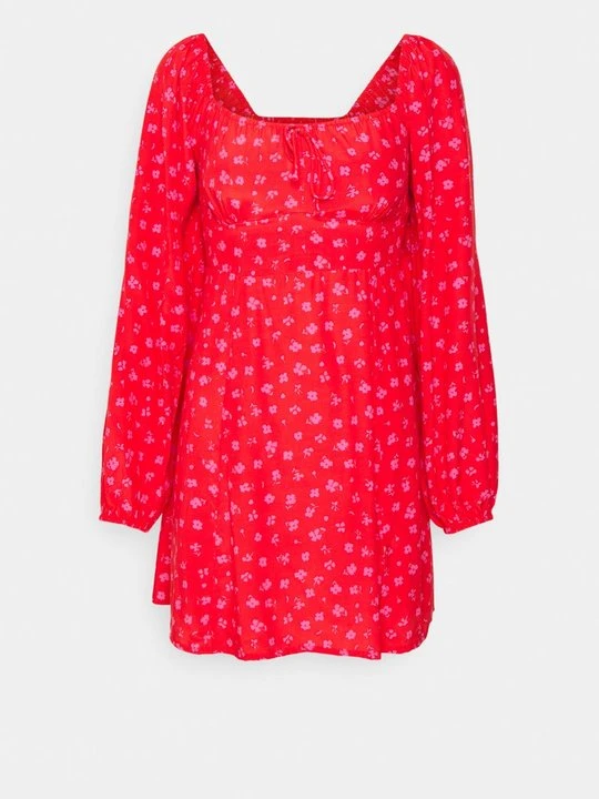 Zdjęcie produktu Sukienka letnia Faithfull The Brand czerwony