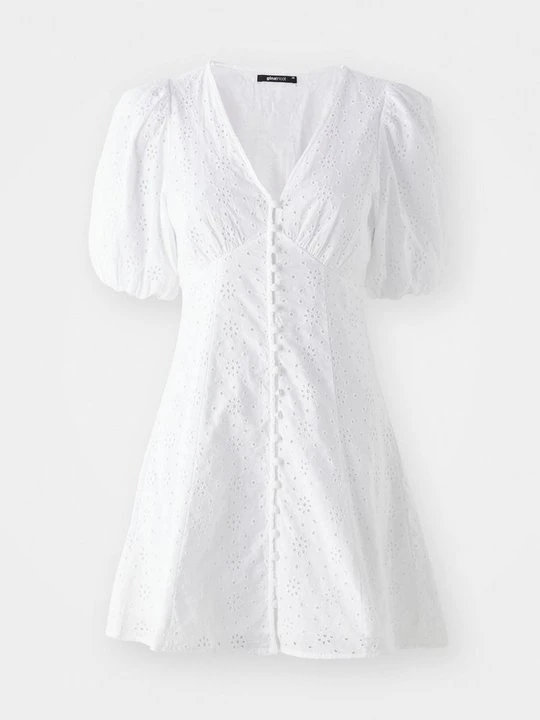 Zdjęcie produktu Sukienka letnia Gina Tricot mleczny