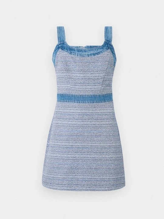 Zdjęcie produktu Sukienka letnia Guess niebieski denim