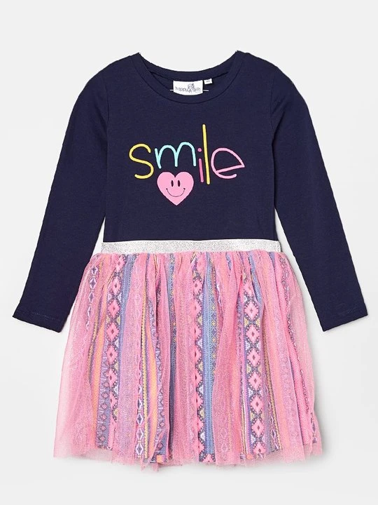 Zdjęcie produktu Sukienka letnia Happy Girls granatowy