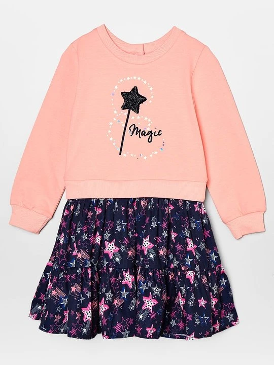 Zdjęcie produktu Sukienka letnia Happy Girls łososiowy