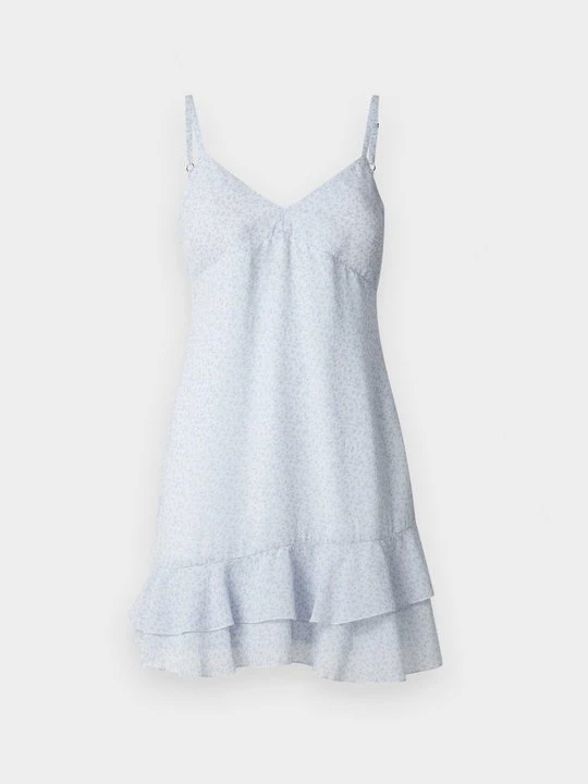 Zdjęcie produktu Sukienka letnia Hollister Co. jasnoniebieski melanż
