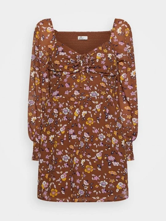 Zdjęcie produktu Sukienka letnia Hollister Co. brązowy