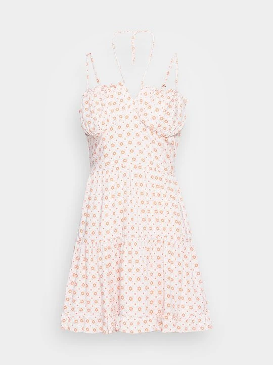Zdjęcie produktu Sukienka letnia Hollister Co. pomarańczowy