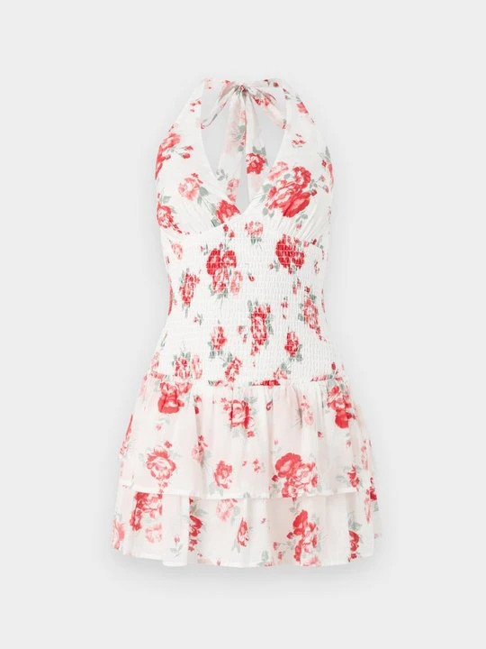 Zdjęcie produktu Sukienka letnia Hollister Co. czerwony