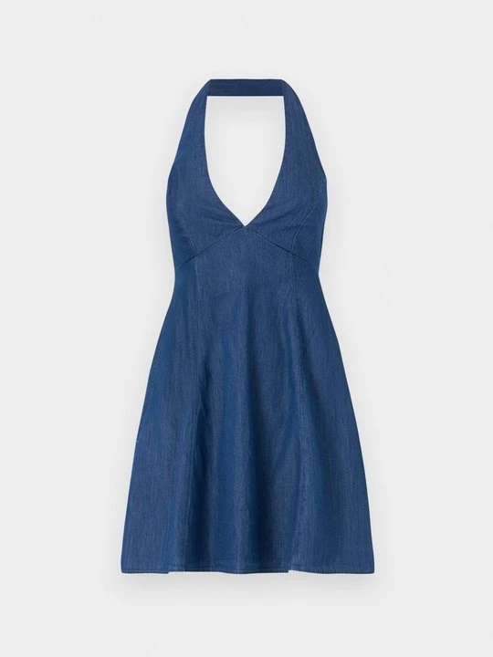 Zdjęcie produktu Sukienka letnia Hollister Co. jasnoniebieski denim