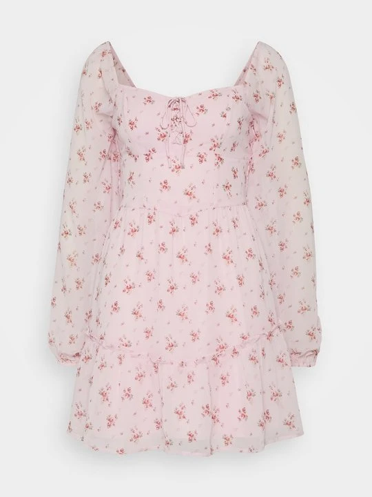 Zdjęcie produktu Sukienka letnia Hollister Co. różowy