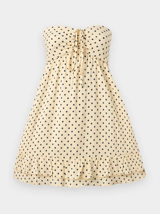 Zdjęcie produktu Sukienka letnia Hollister Co. żółty