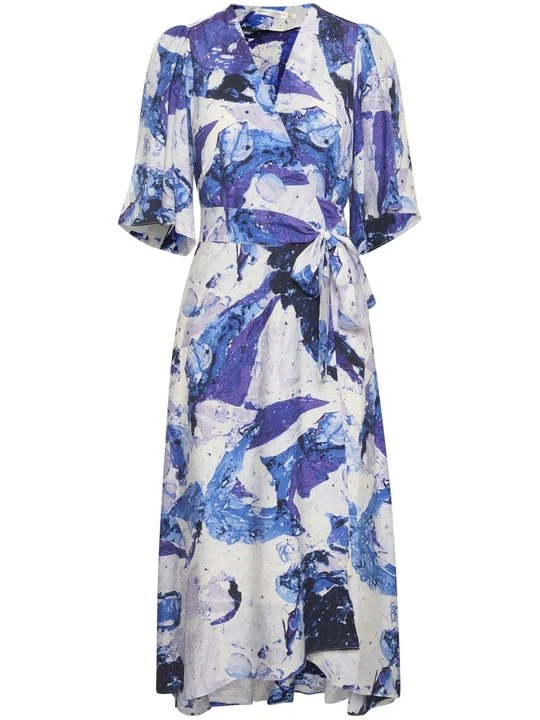 Zdjęcie produktu Sukienka letnia InWear fioletowy melanż
