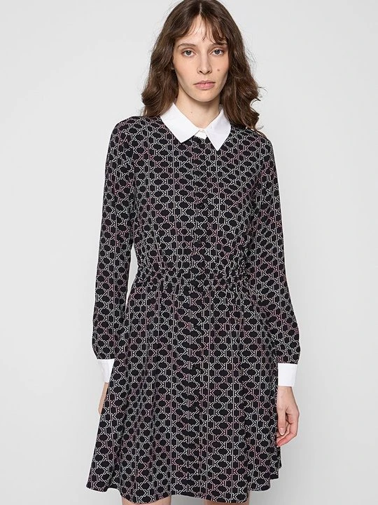 Zdjęcie produktu Sukienka letnia KARL LAGERFELD różowy