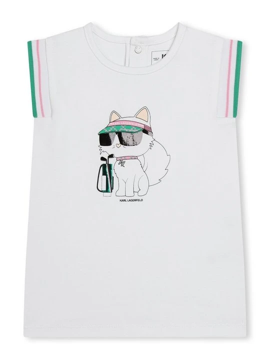 Zdjęcie produktu Sukienka letnia KARL LAGERFELD biały