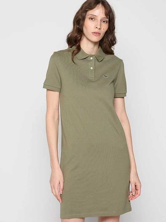 Zdjęcie produktu Sukienka letnia Lacoste khaki