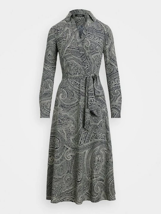 Zdjęcie produktu Sukienka letnia Lauren Ralph Lauren granatowy