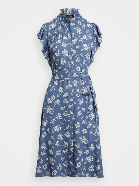 Zdjęcie produktu Sukienka letnia Lauren Ralph Lauren niebieski
