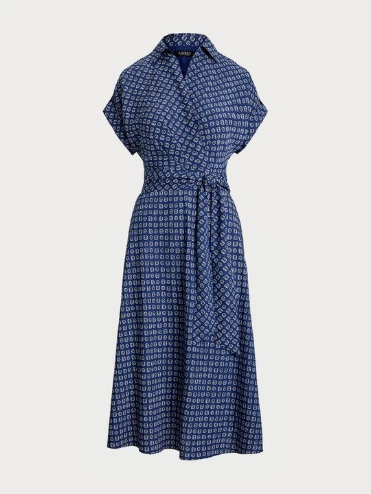 Zdjęcie produktu Sukienka letnia Lauren Ralph Lauren niebieski