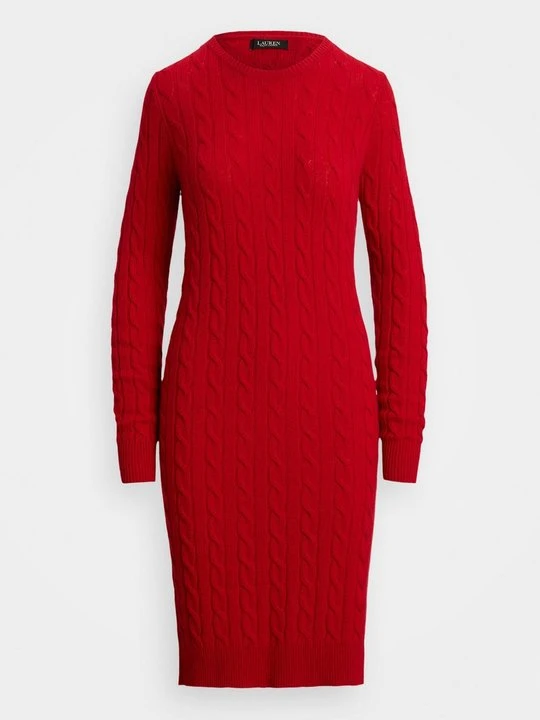 Zdjęcie produktu Sukienka letnia Lauren Ralph Lauren czerwony