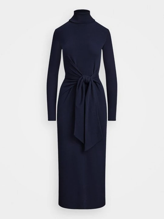 Zdjęcie produktu Sukienka dzianinowa Lauren Ralph Lauren granatowy