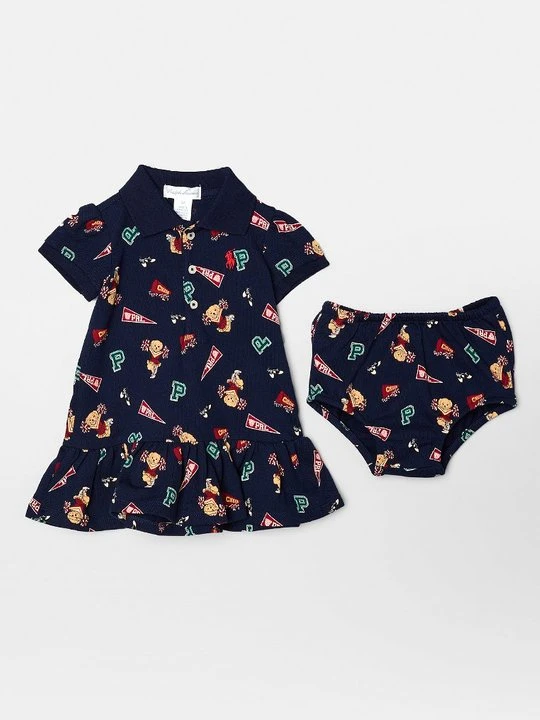 Zdjęcie produktu Sukienka letnia Lauren Ralph Lauren brązowy
