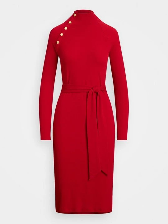 Zdjęcie produktu Sukienka letnia Lauren Ralph Lauren czerwony