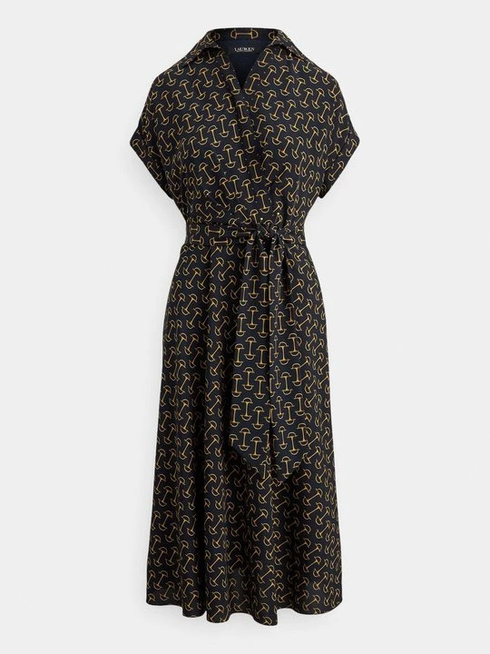Zdjęcie produktu Sukienka letnia Lauren Ralph Lauren granatowy