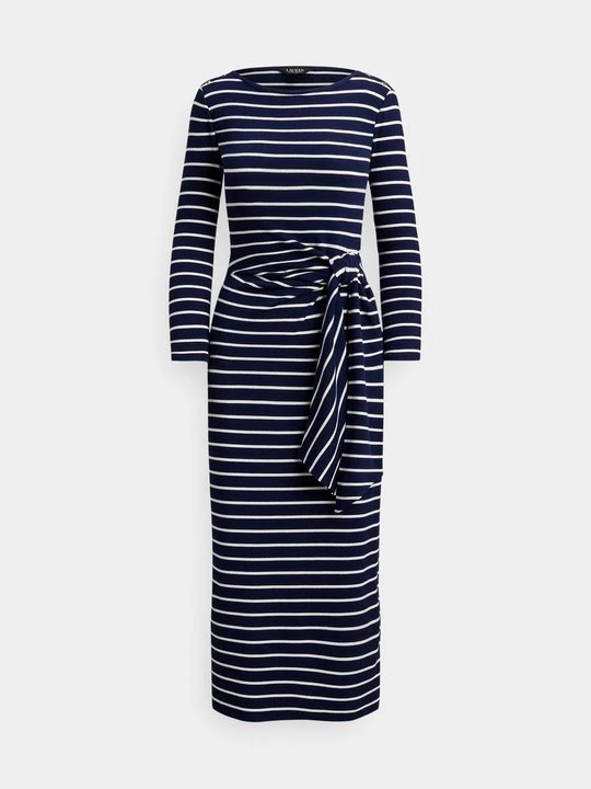 Zdjęcie produktu Sukienka letnia Lauren Ralph Lauren granatowy
