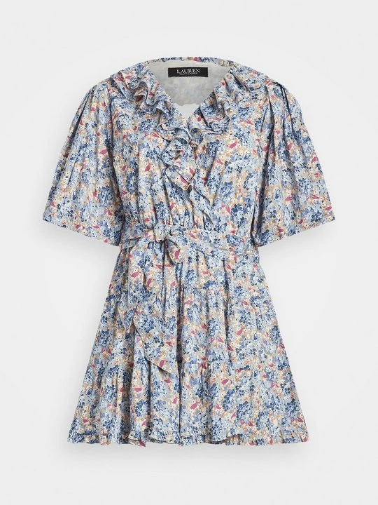 Zdjęcie produktu Sukienka letnia Lauren Ralph Lauren niebieski