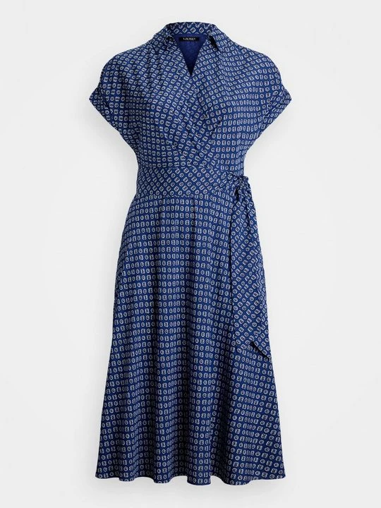 Zdjęcie produktu Sukienka letnia Lauren Ralph Lauren niebieski