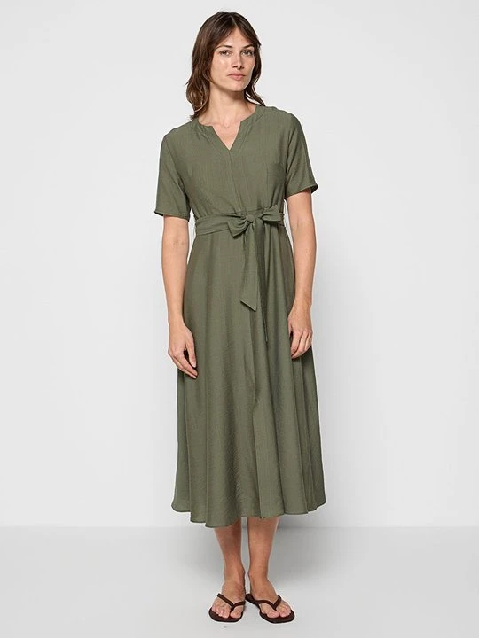 Zdjęcie produktu Sukienka letnia Le Jardin du Lin khaki