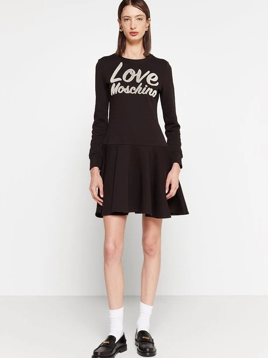 Zdjęcie produktu Sukienka letnia LOVE MOSCHINO czarny