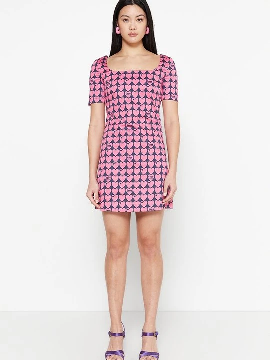 Zdjęcie produktu Sukienka letnia LOVE MOSCHINO jasnoróżowy