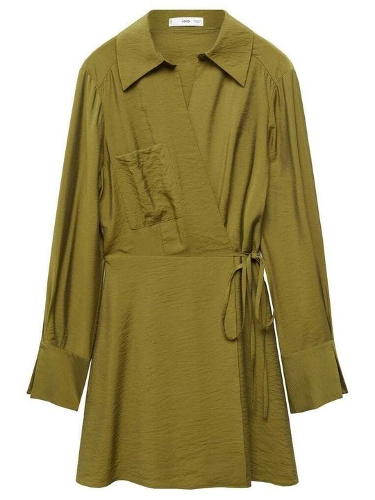 Zdjęcie produktu Sukienka letnia Mango khaki