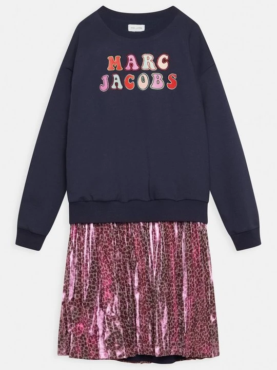 Zdjęcie produktu Sukienka letnia MARC JACOBS KIDS niebieski