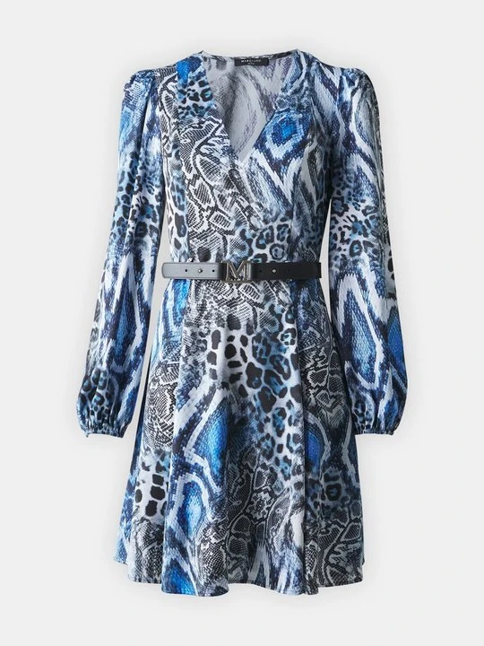 Zdjęcie produktu Sukienka letnia MARCIANO BY GUESS niebieski